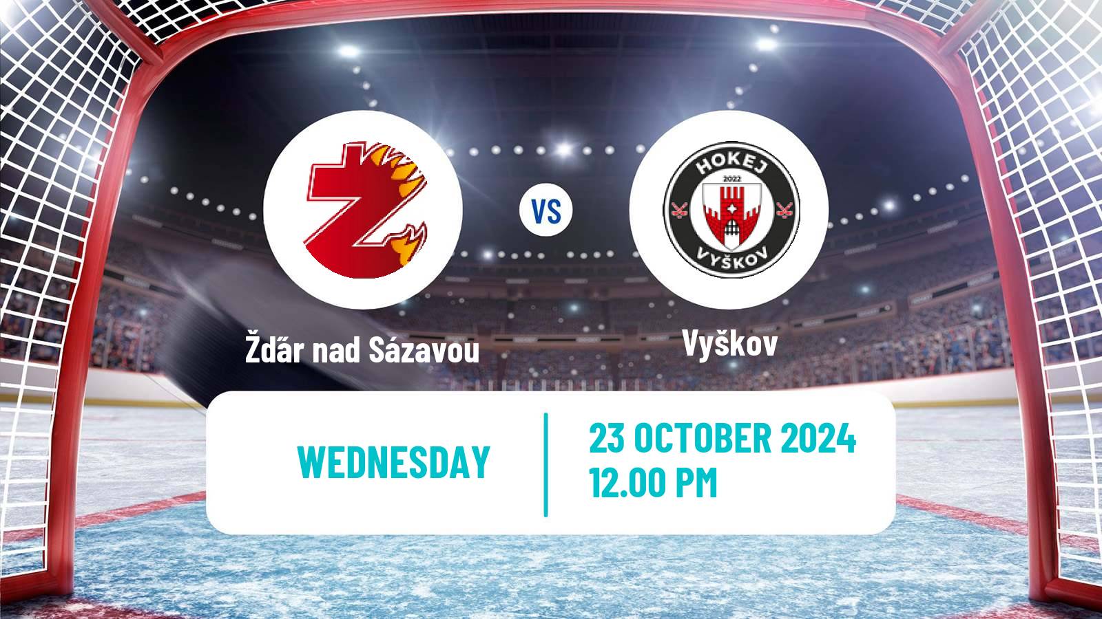 Hockey Czech 2 Liga Hockey East Žďár nad Sázavou - Vyškov