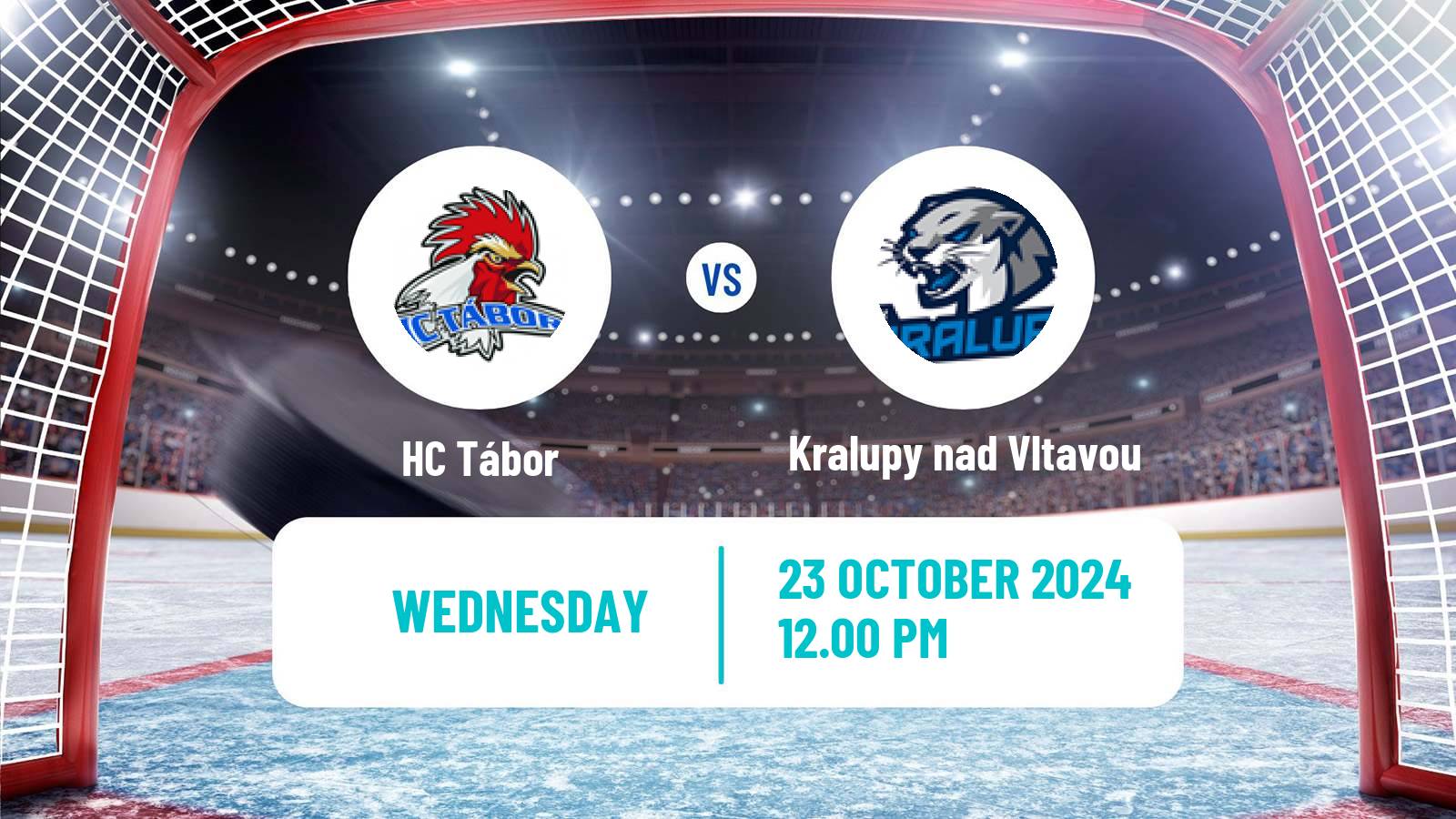 Hockey Czech 2 Liga Hockey West Tábor - Kralupy nad Vltavou