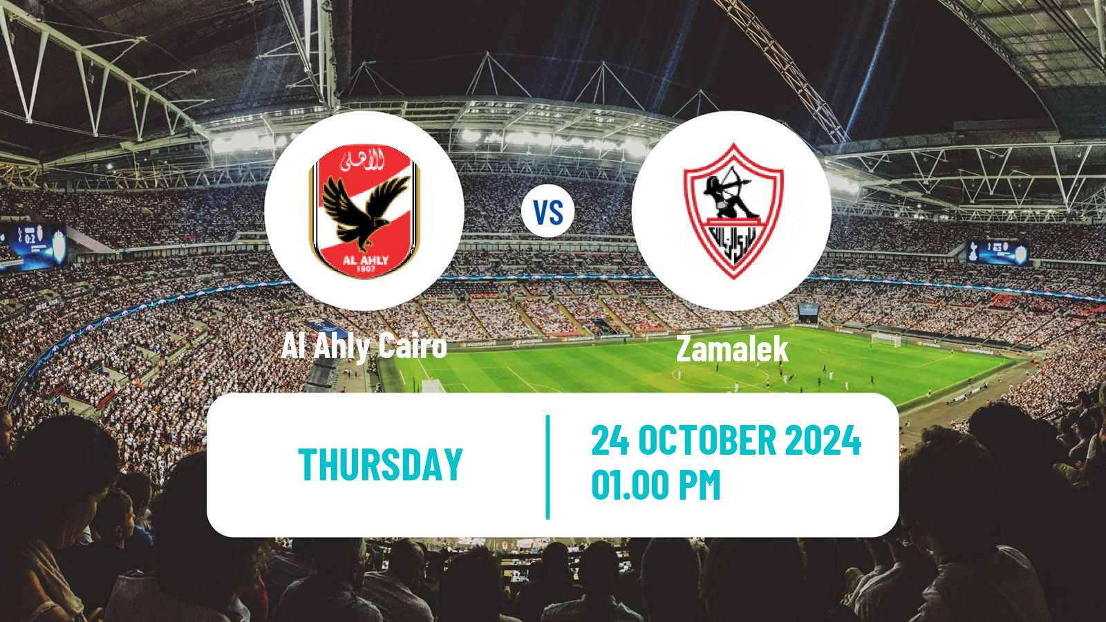 Soccer Egyptian Super Cup Al Ahly Cairo - Zamalek