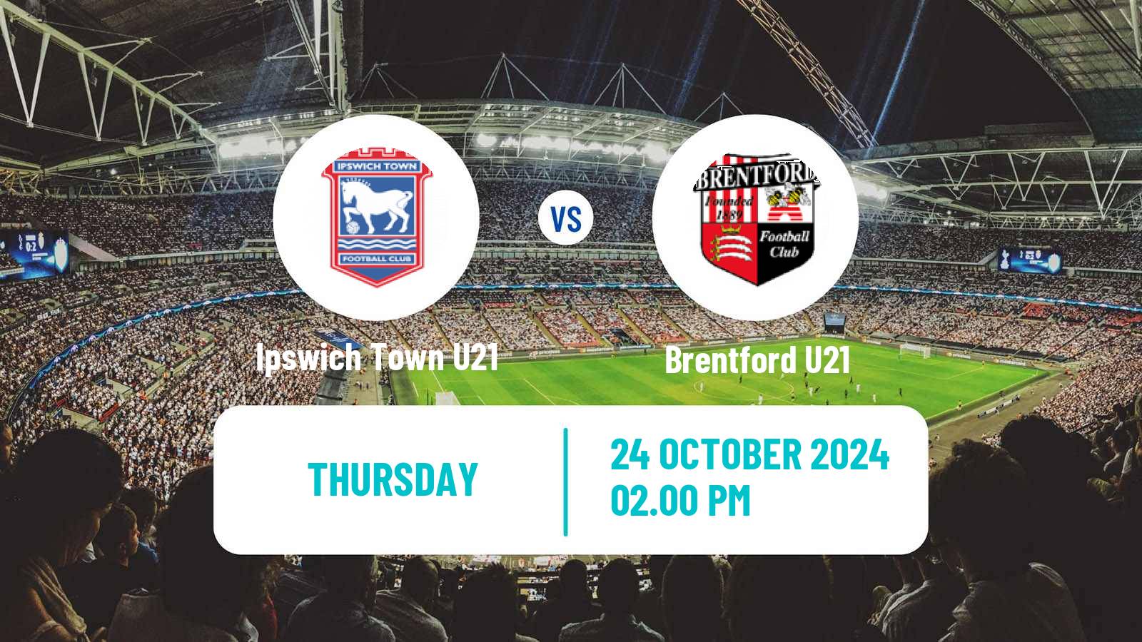 Soccer English Professional Development League Ipswich Town U21 - Brentford U21