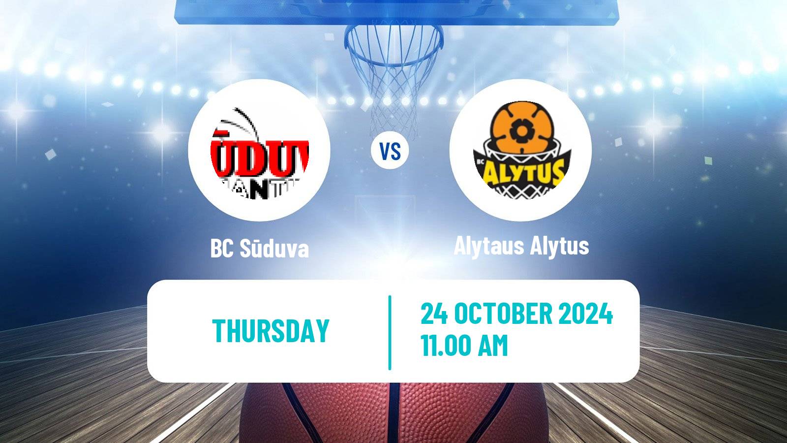 Basketball Lietuvos NKL Sūduva - Alytaus Alytus