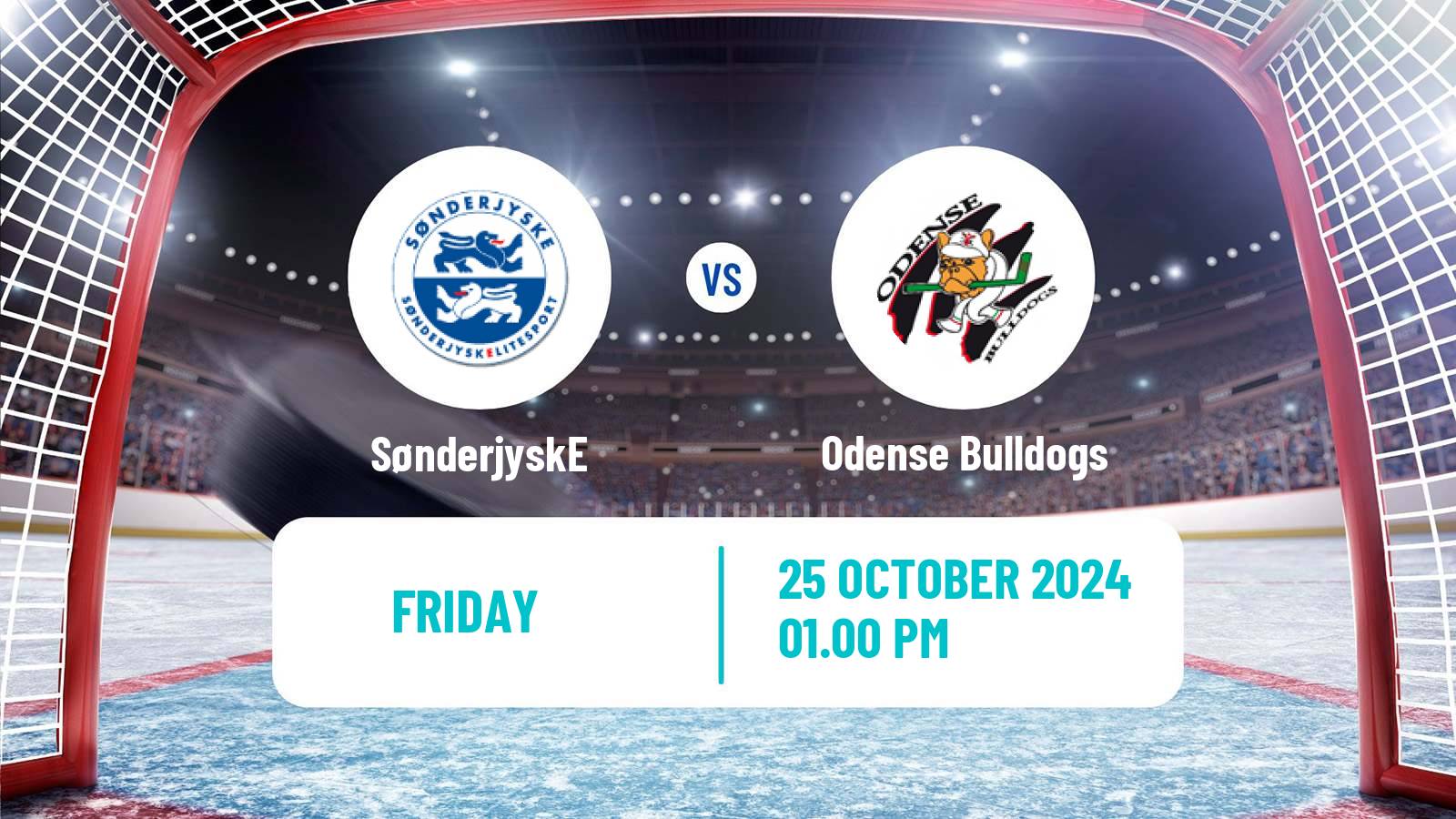 Hockey Danish Ishockey Ligaen SønderjyskE - Odense Bulldogs