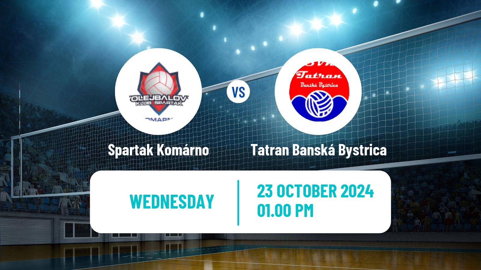 Volleyball Slovak Cup Volleyball Spartak Komárno - Tatran Banská Bystrica