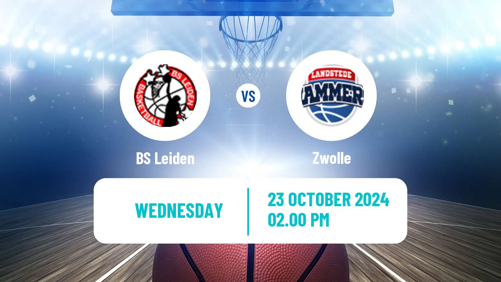 Basketball Dutch WBL Basketball Leiden - Zwolle