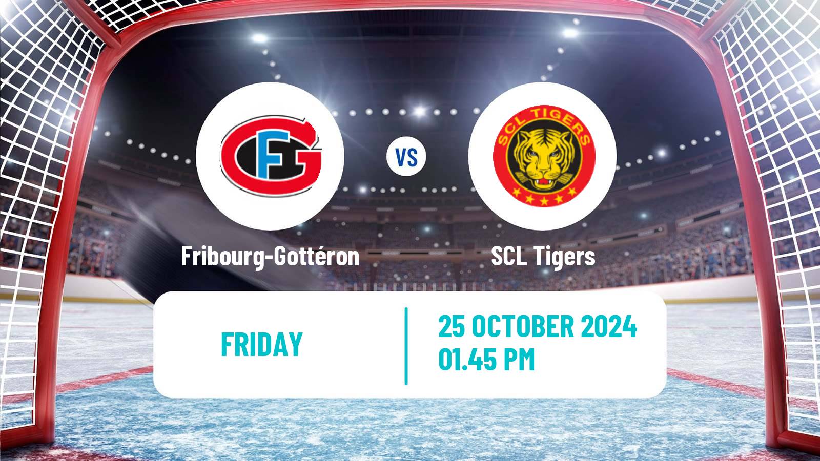 Hockey Swiss National League Hockey Fribourg-Gottéron - SCL Tigers