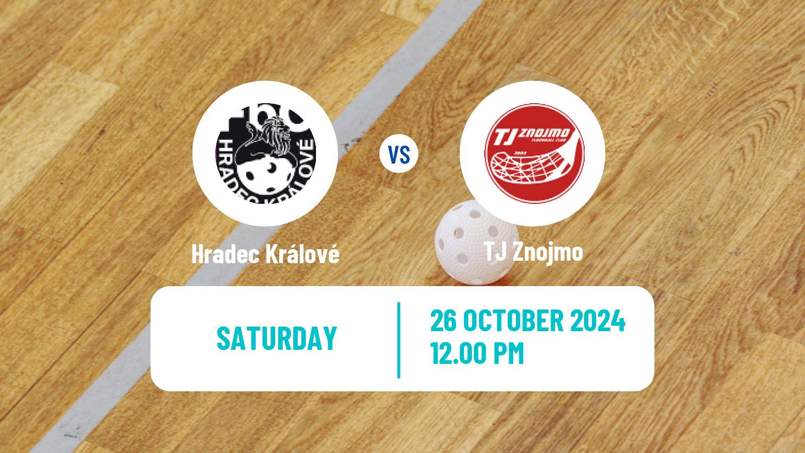 Floorball Czech 1 Liga Floorball Hradec Králové - Znojmo