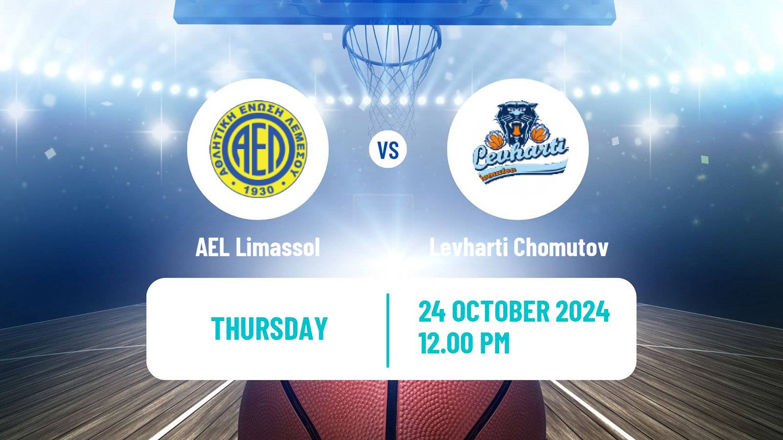 Basketball Eurocup Women AEL Limassol - Levharti Chomutov