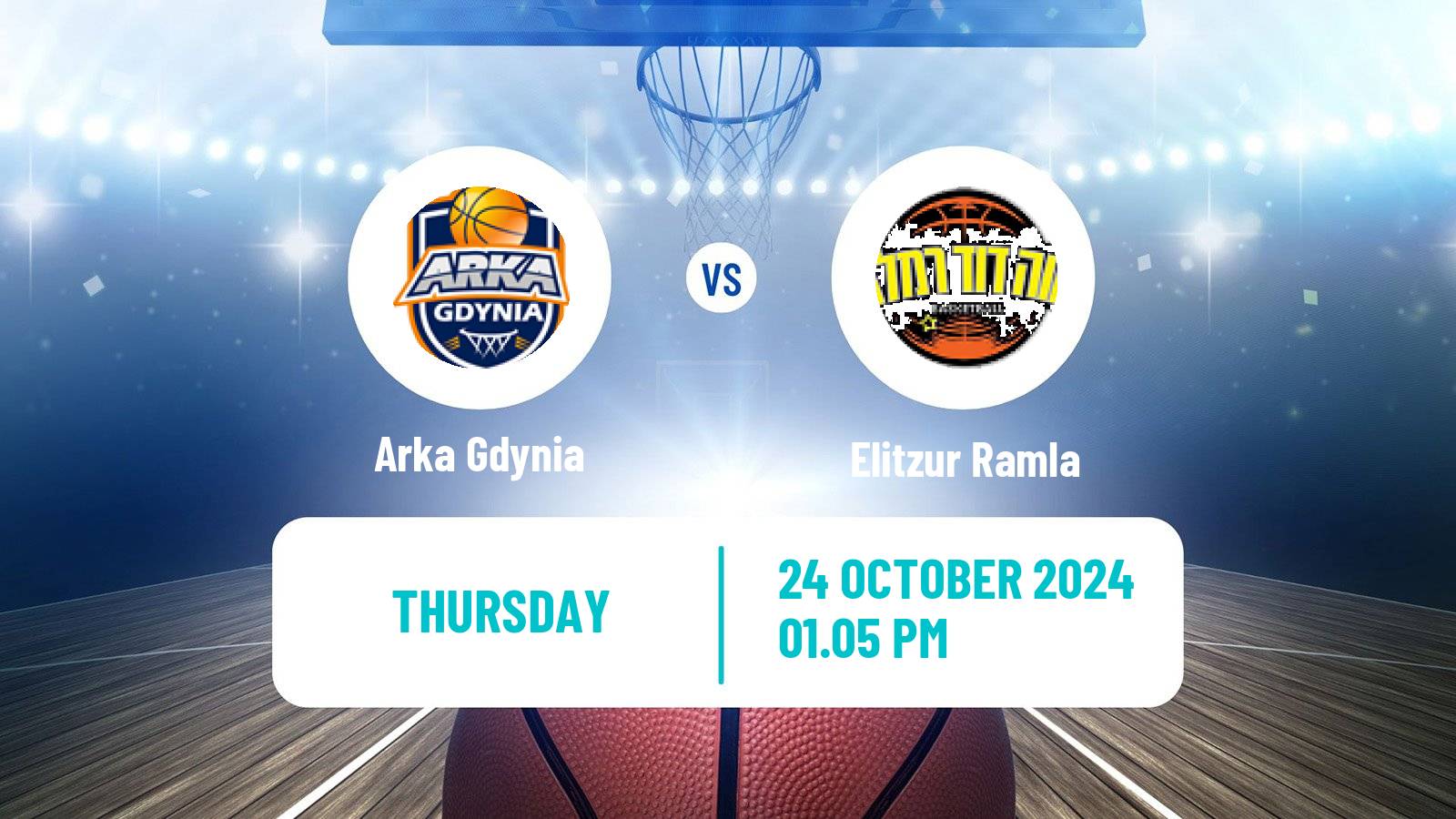 Basketball Eurocup Women Arka Gdynia - Elitzur Ramla