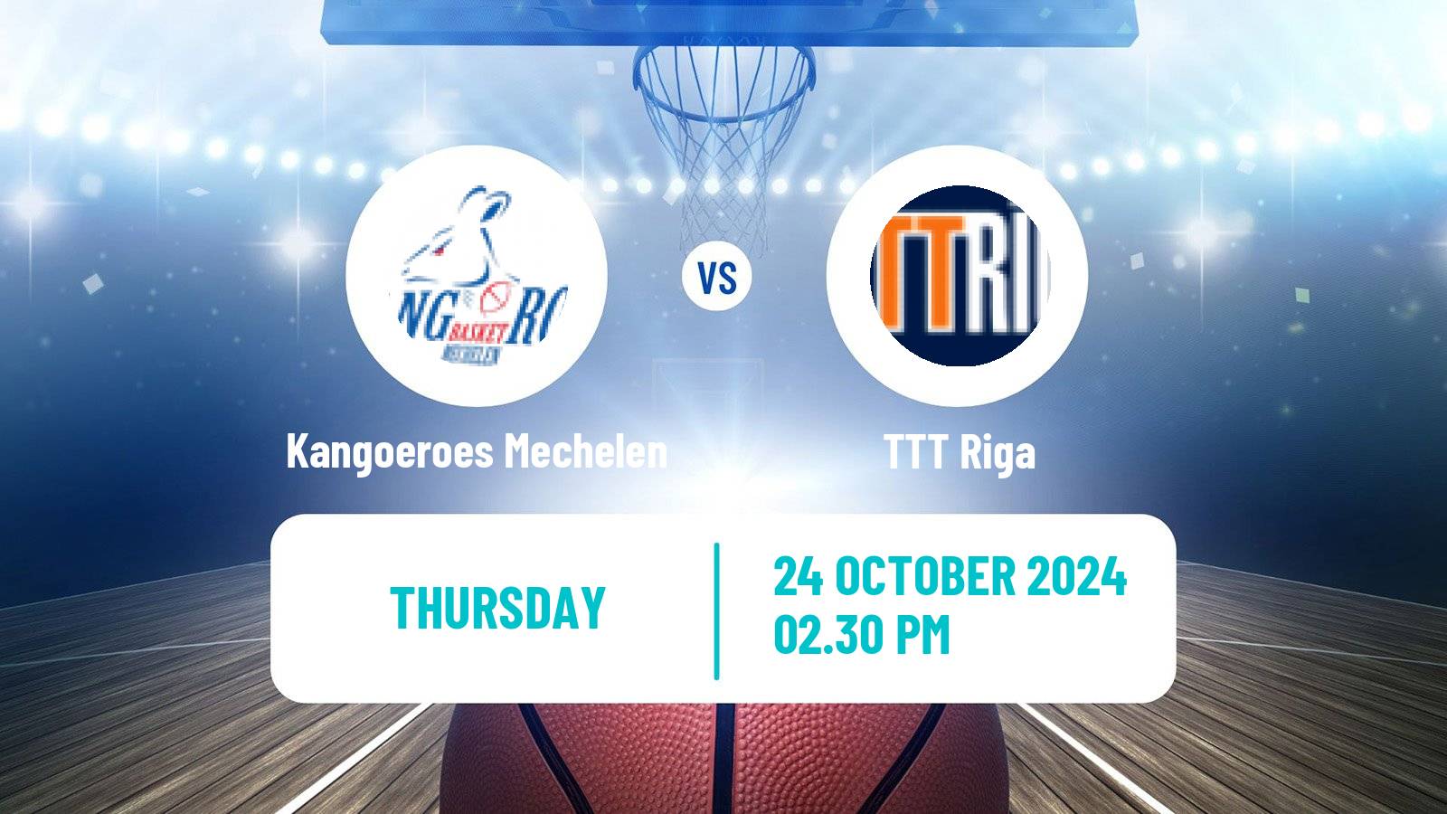 Basketball Eurocup Women Kangoeroes Mechelen - TTT Riga