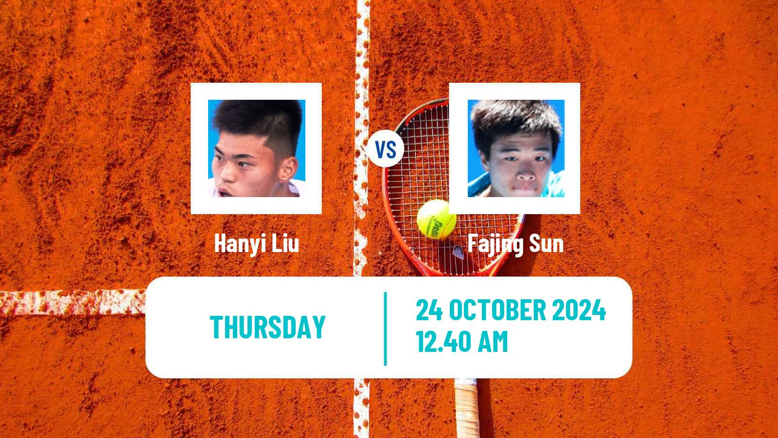 Tennis ITF M25 Huzhou Men Hanyi Liu - Fajing Sun