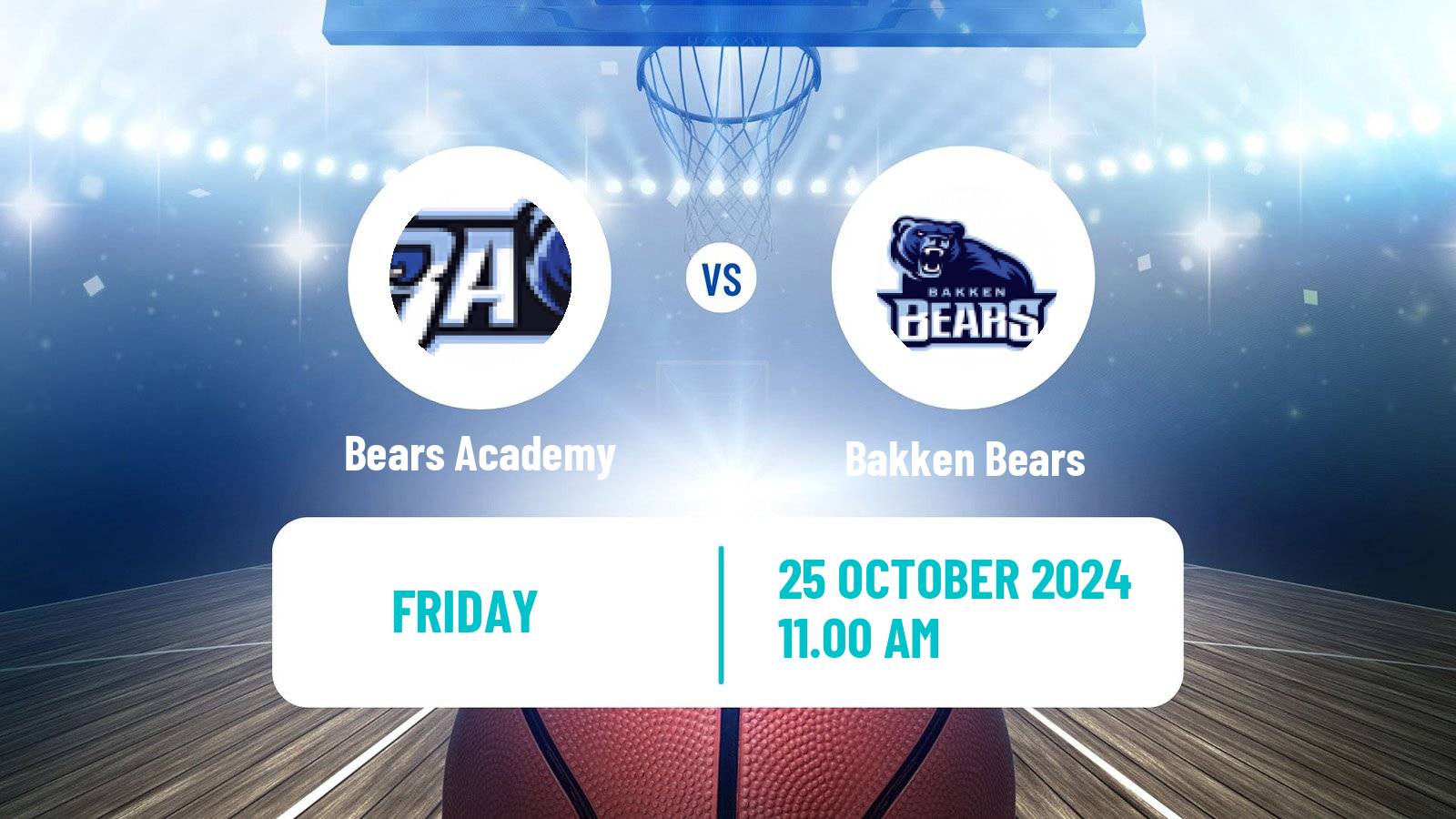 Basketball Danish Basketligaen Bears Academy - Bakken Bears