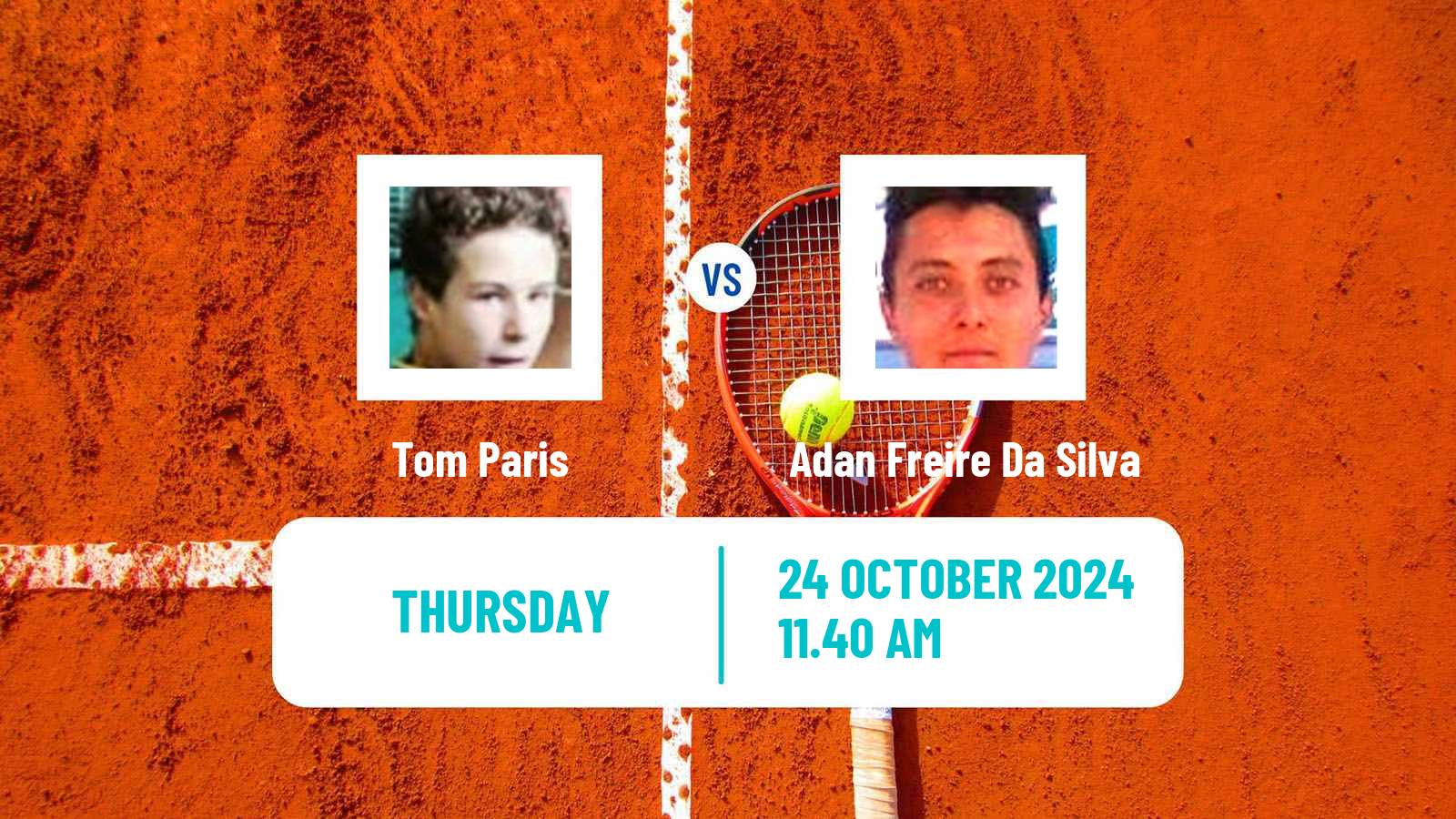 Tennis ITF M25 Sarreguemines Men Tom Paris - Adan Freire Da Silva