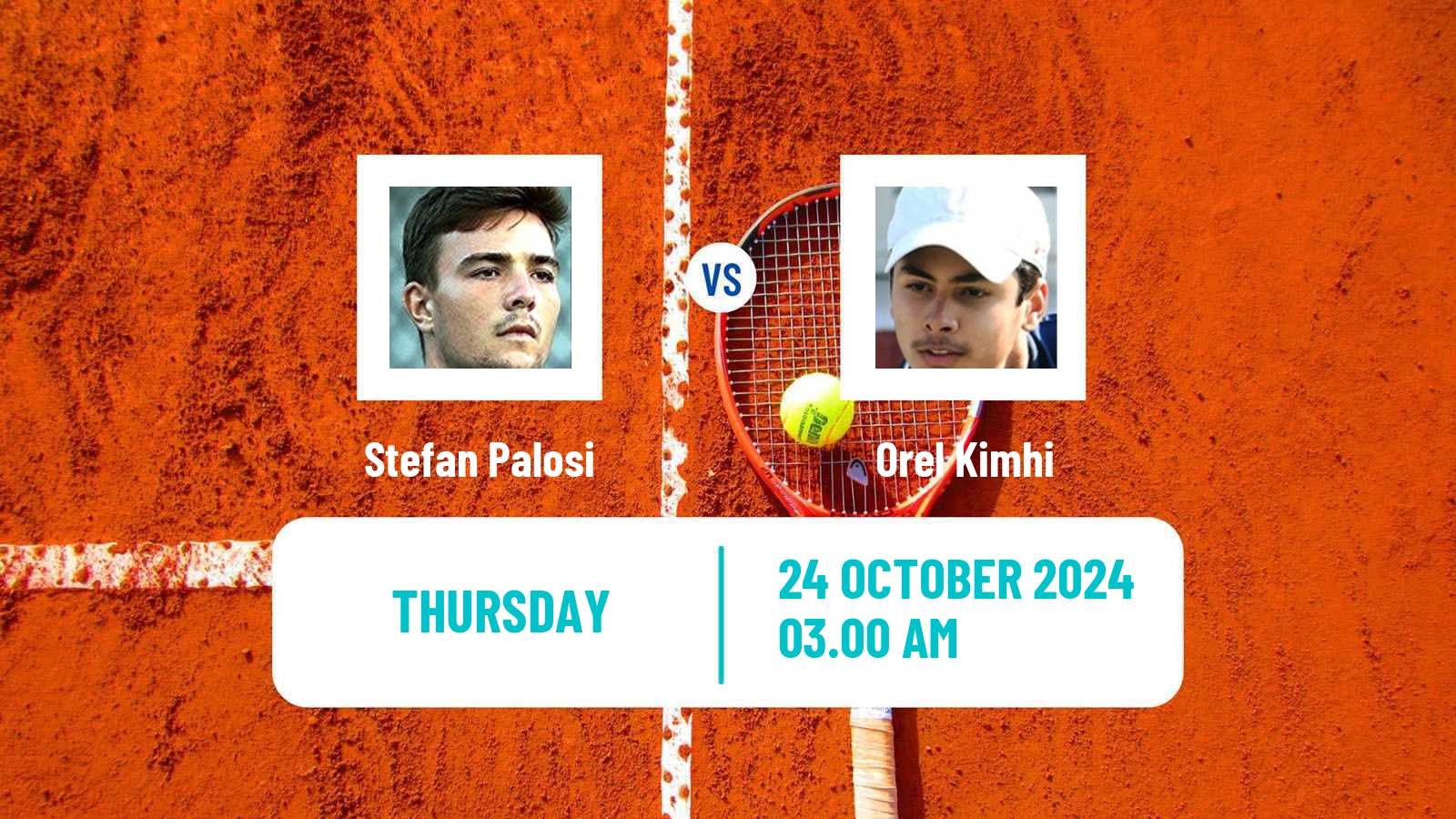 Tennis ITF M25 Heraklion Men Stefan Palosi - Orel Kimhi