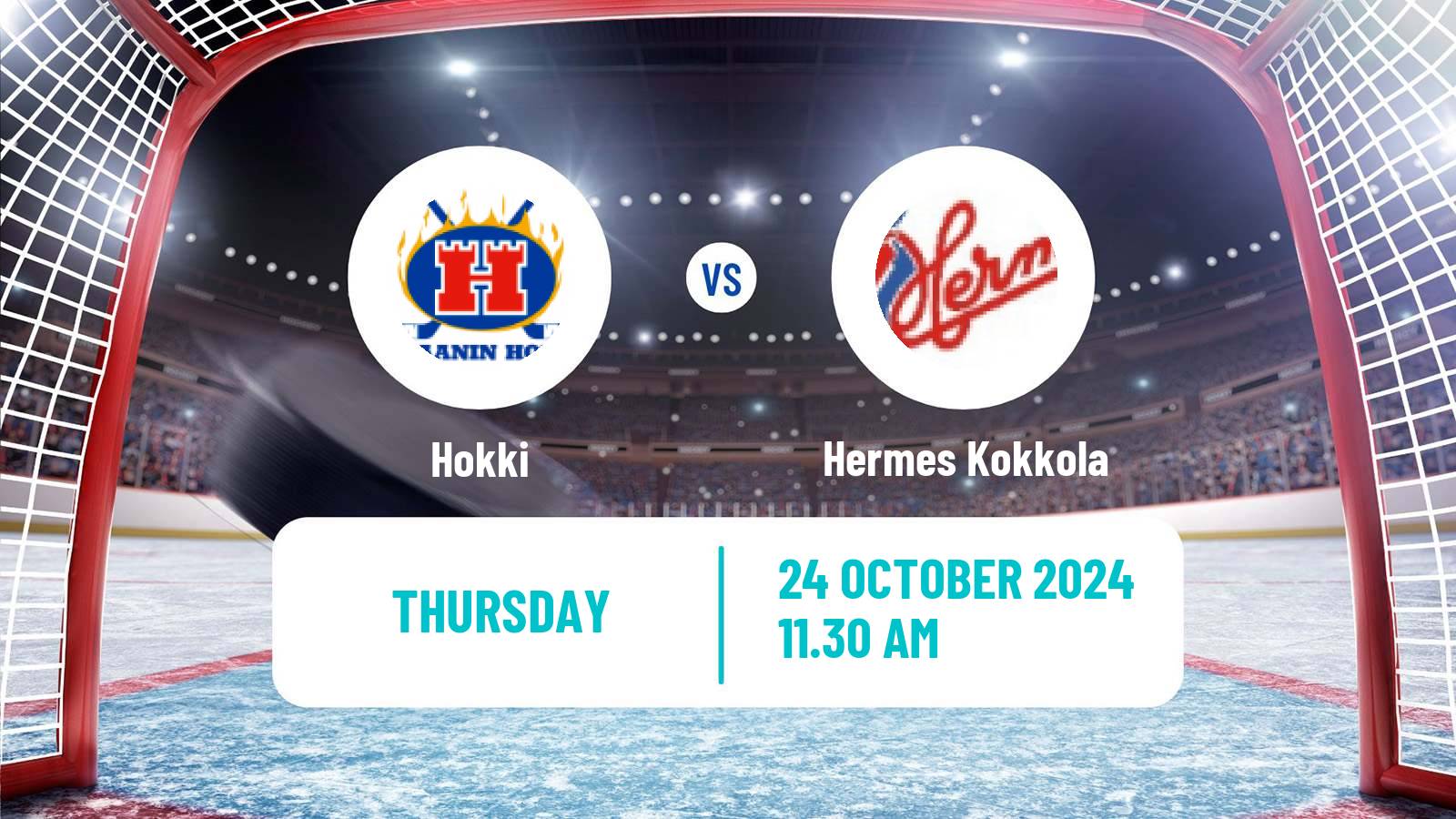 Hockey Finnish Mestis Hokki - Hermes Kokkola