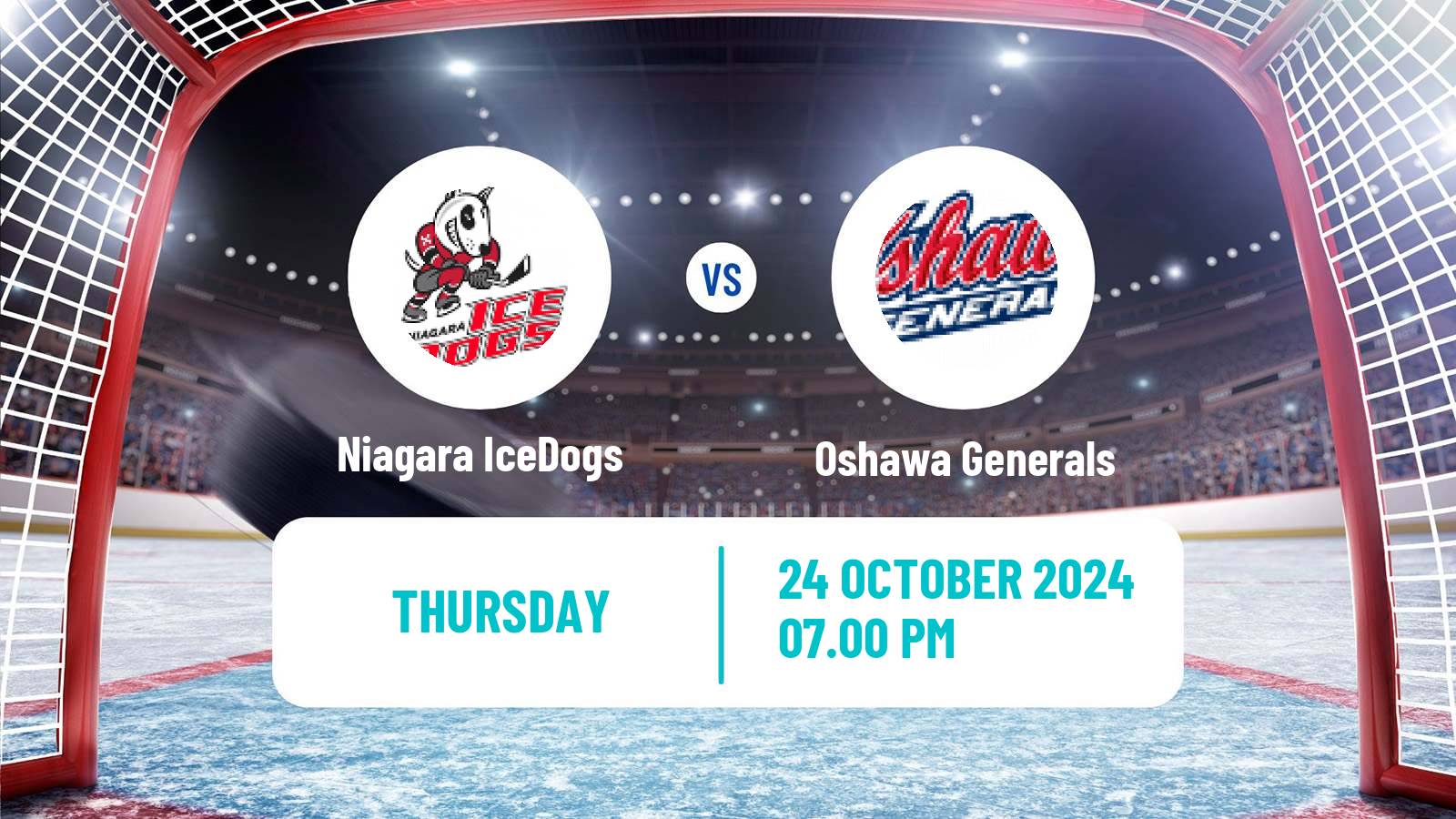 Hockey OHL Niagara IceDogs - Oshawa Generals