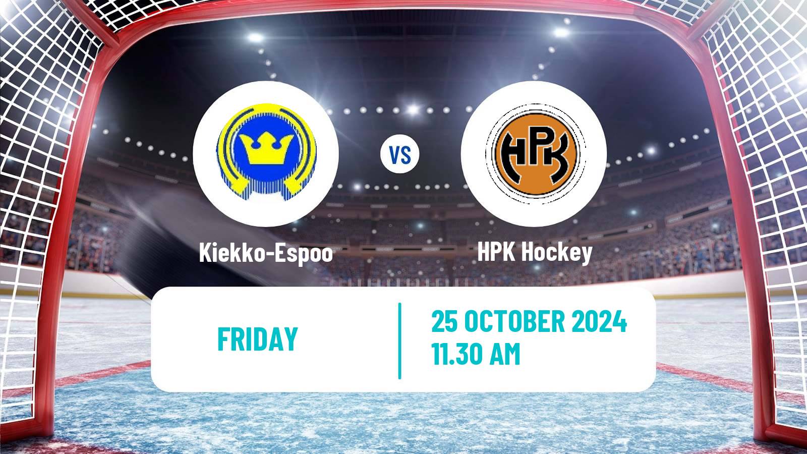 Hockey Finnish SM-liiga Kiekko-Espoo - HPK