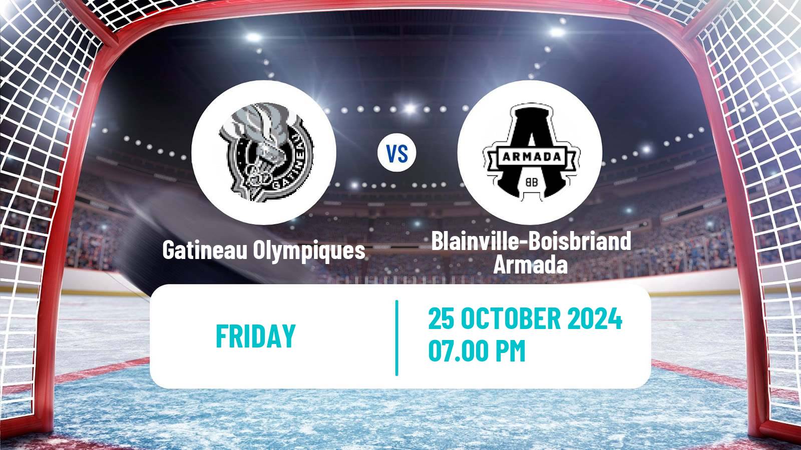 Hockey QMJHL Gatineau Olympiques - Blainville-Boisbriand Armada