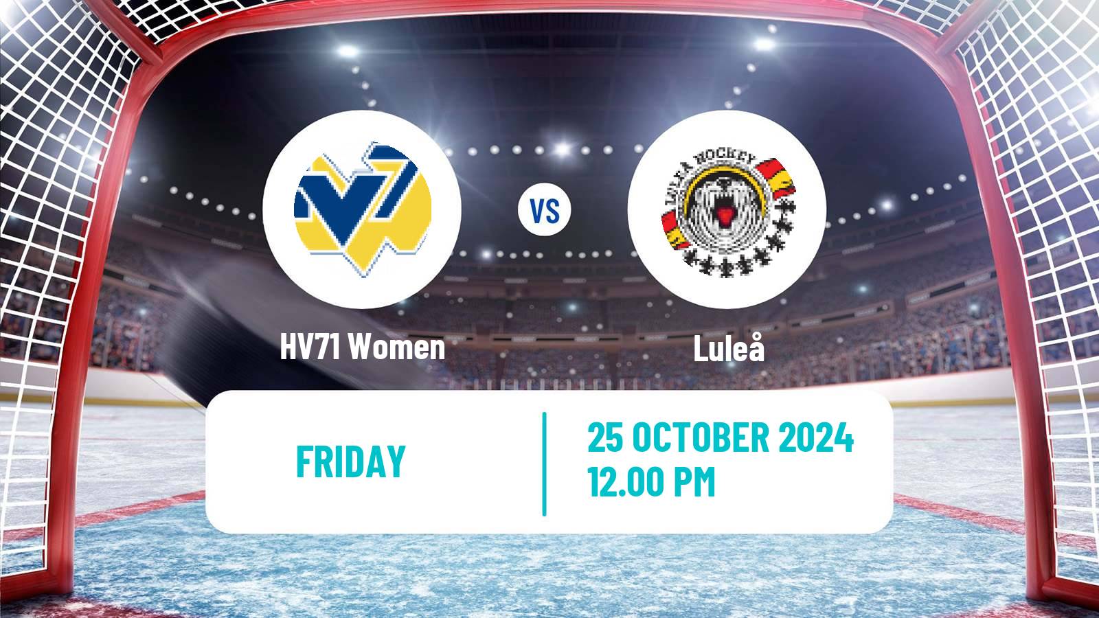 Hockey Swedish SDHL Women HV71 - Luleå