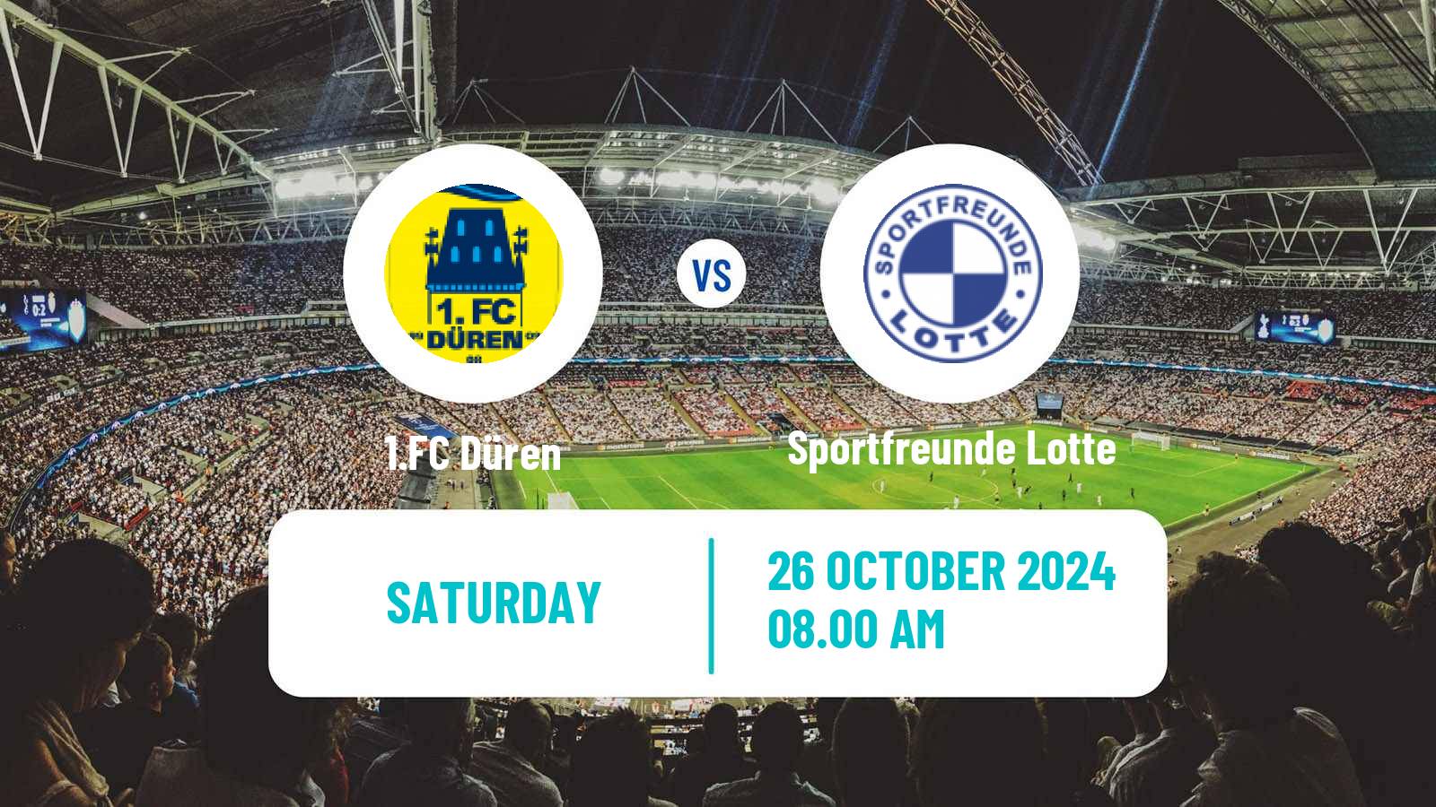 Soccer German Regionalliga West Düren - Sportfreunde Lotte