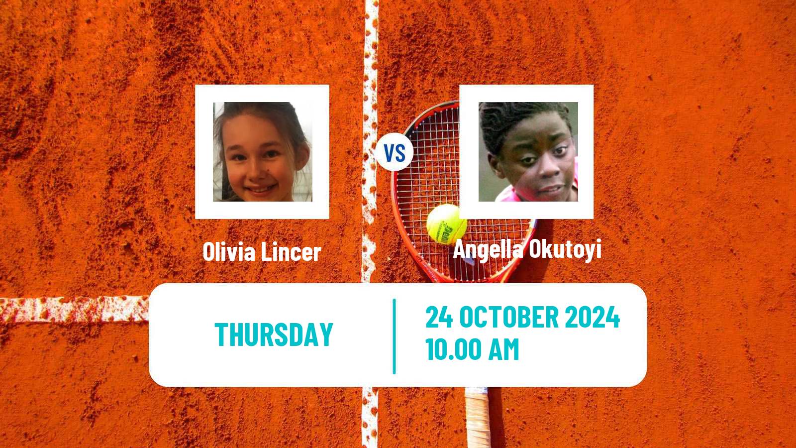 Tennis ITF W35 Hilton Head Island Sc Women Olivia Lincer - Angella Okutoyi