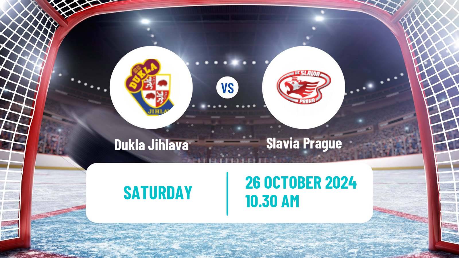 Hockey Czech Chance Liga Dukla Jihlava - Slavia Prague