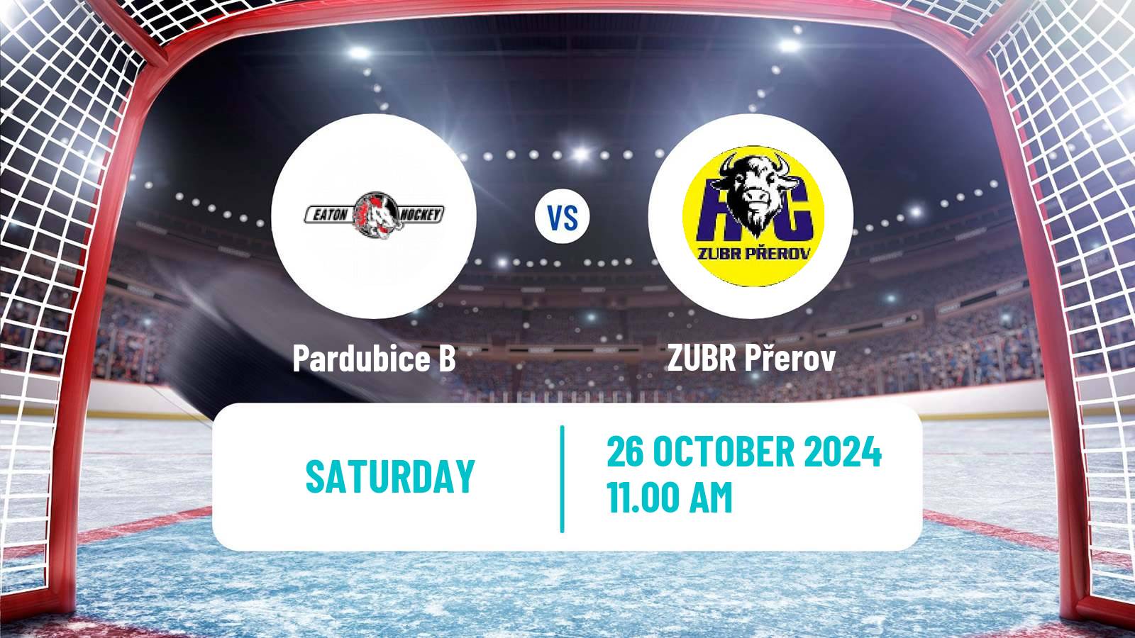 Hockey Czech Chance Liga Pardubice B - ZUBR Přerov