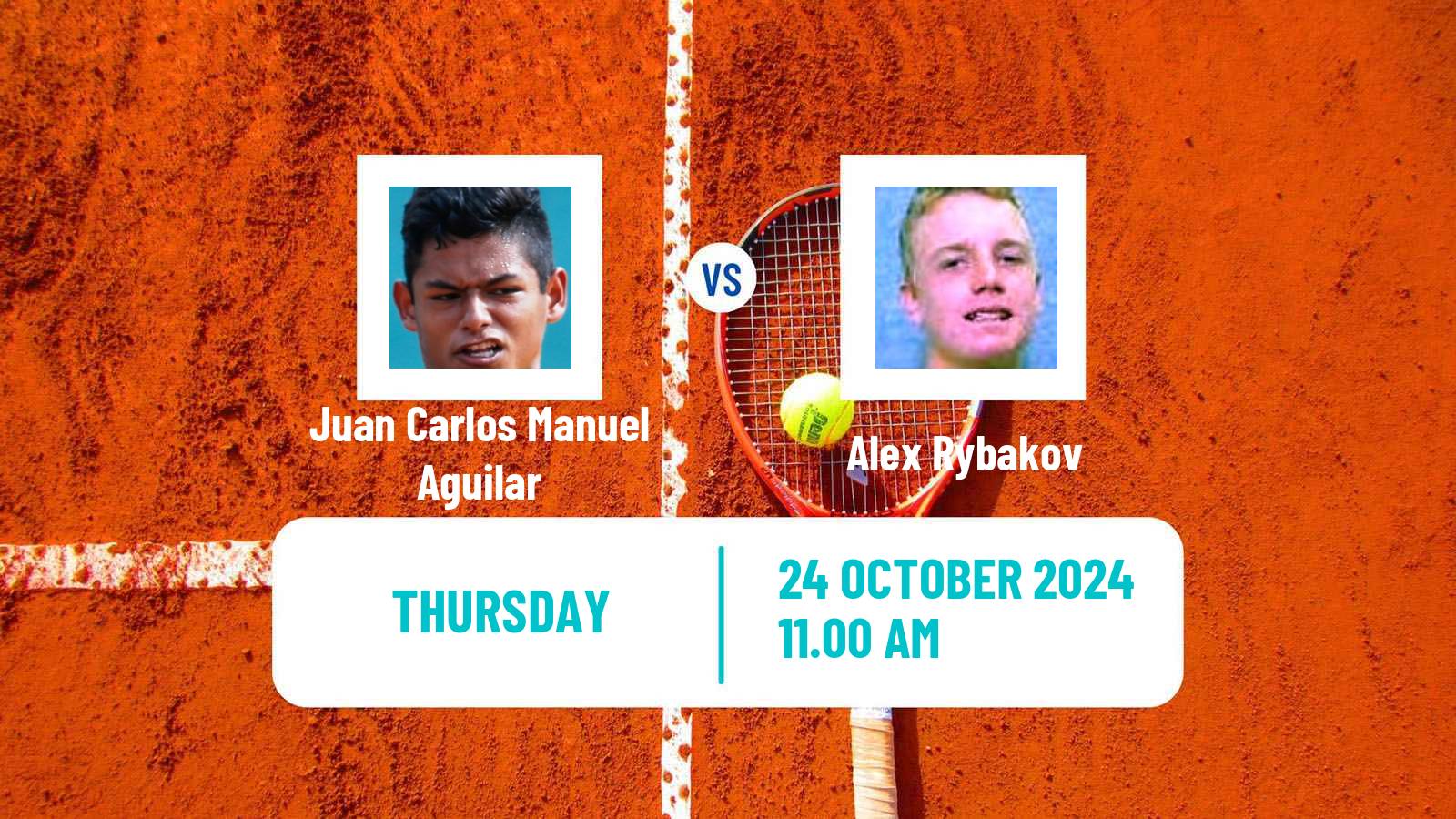 Tennis ITF M25 Norman Men Juan Carlos Manuel Aguilar - Alex Rybakov