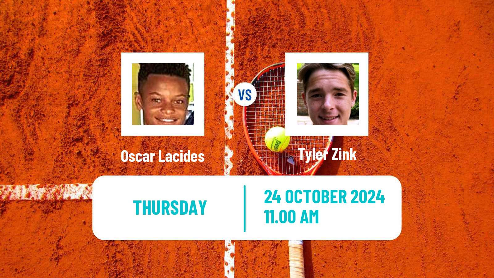 Tennis ITF M25 Norman Men Oscar Lacides - Tyler Zink