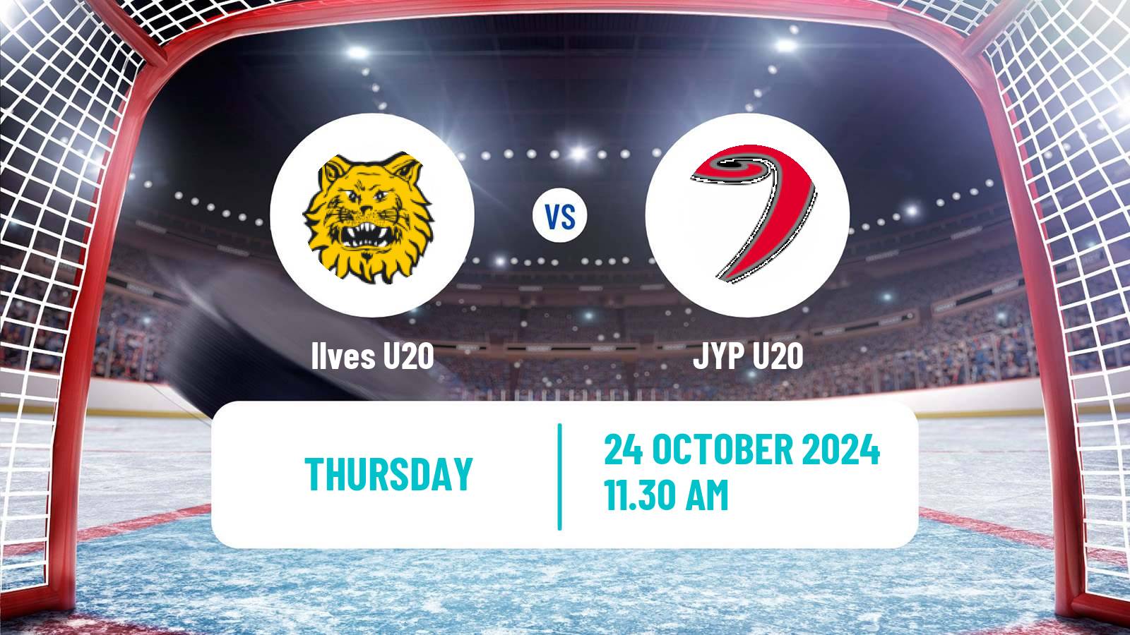 Hockey Finnish SM-sarja U20 Ilves U20 - JYP U20