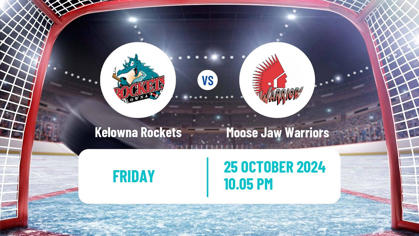 Hockey WHL Kelowna Rockets - Moose Jaw Warriors