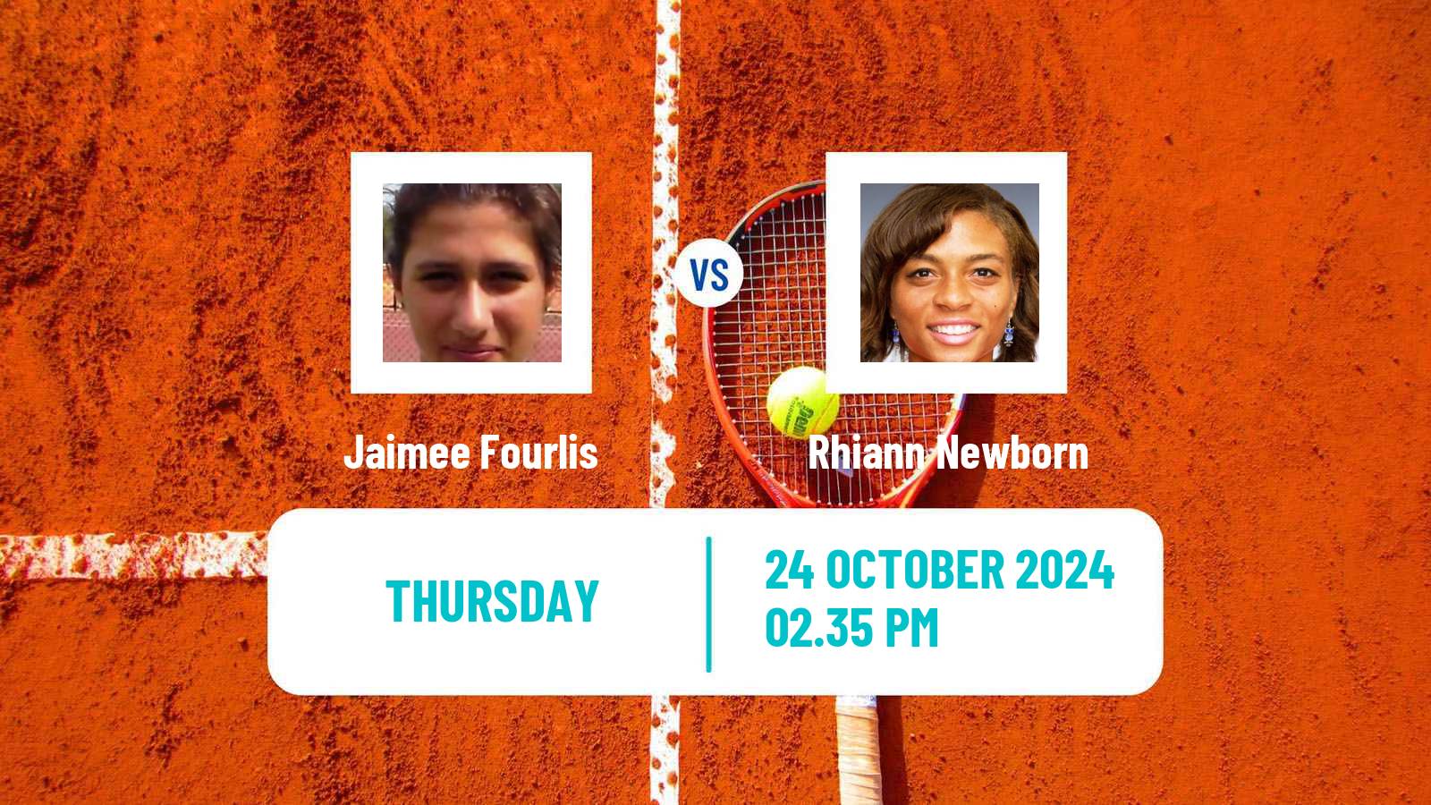 Tennis ITF W100 Tyler Women Jaimee Fourlis - Rhiann Newborn