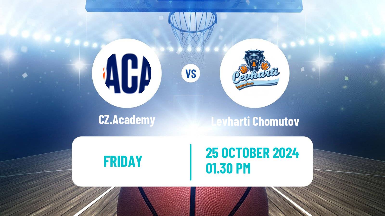 Basketball Czech 1 Liga Basketball CZ.Academy - Levharti Chomutov