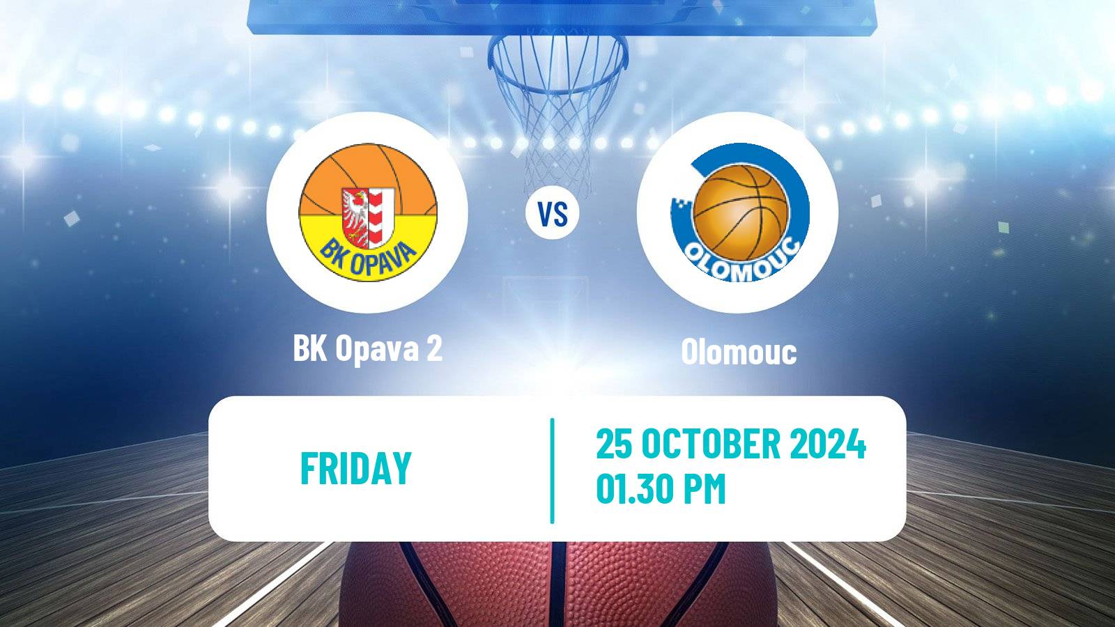 Basketball Czech 1 Liga Basketball Opava 2 - Olomouc