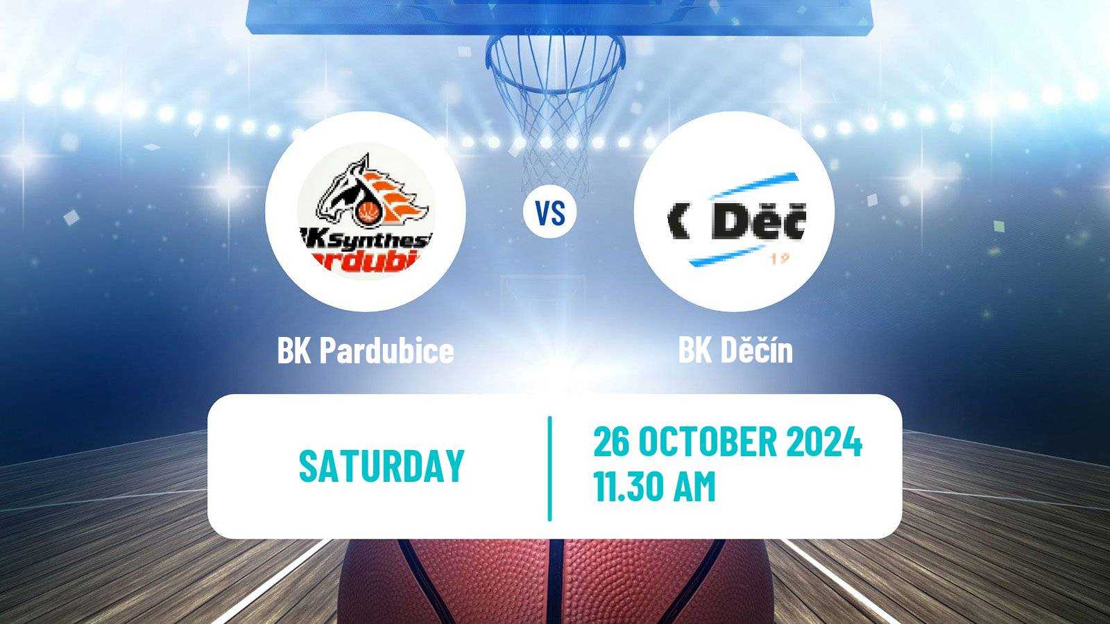 Basketball Czech NBL Pardubice - Děčín