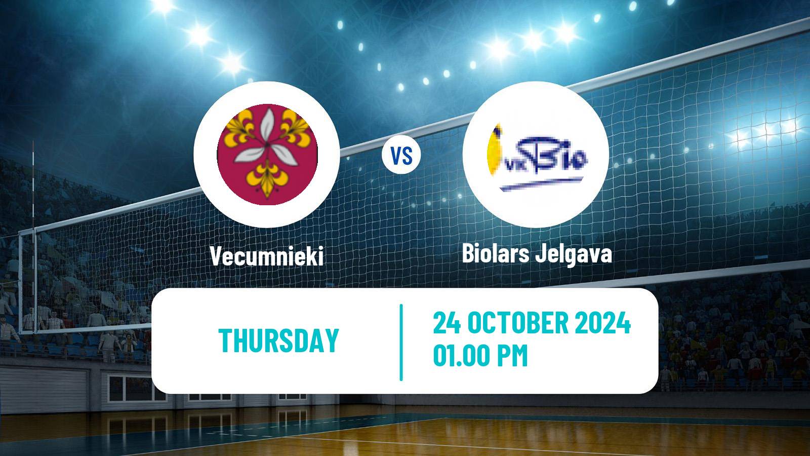 Volleyball Latvian Nacionala Liga Volleyball Vecumnieki - Biolars Jelgava