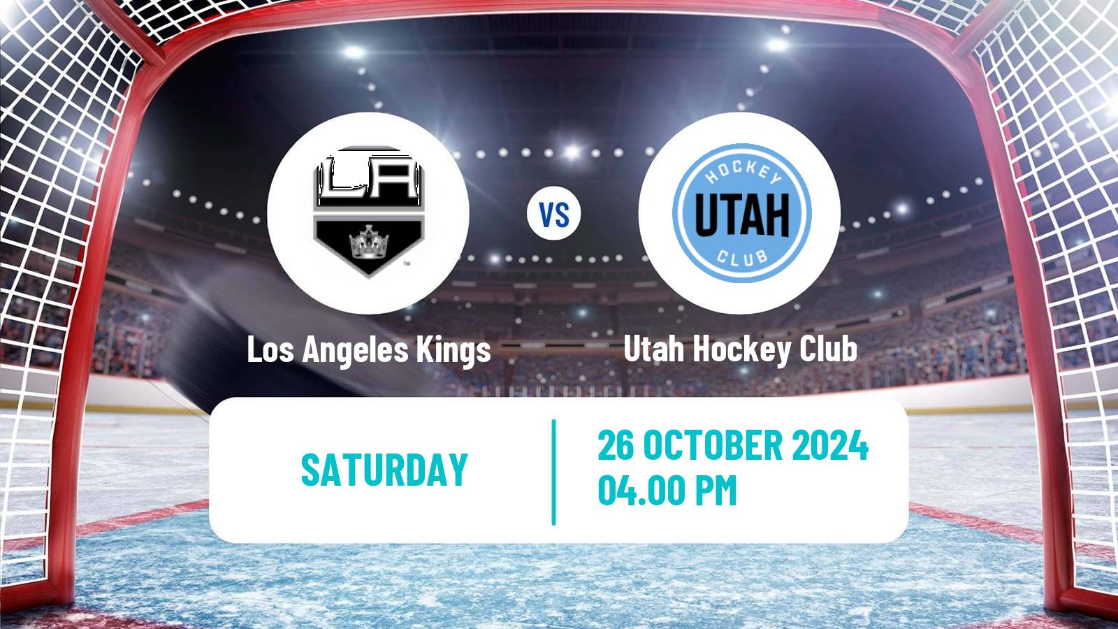 Hockey NHL Los Angeles Kings - Utah Hockey Club