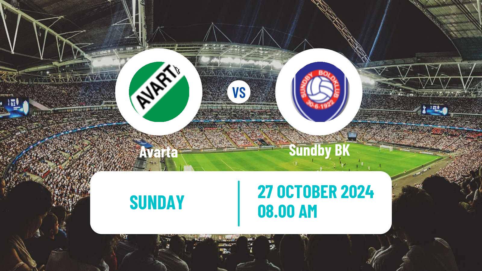 Soccer Danish 3 Division Avarta - Sundby