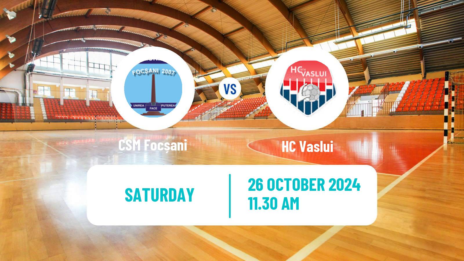 Handball Romanian Liga Nationala Handball CSM Focșani - Vaslui