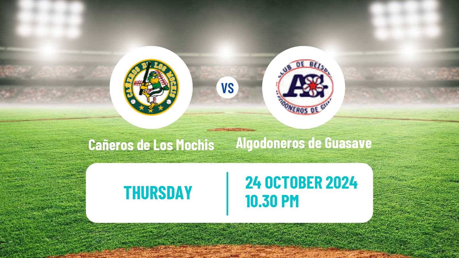 Baseball LMP Cañeros de Los Mochis - Algodoneros de Guasave