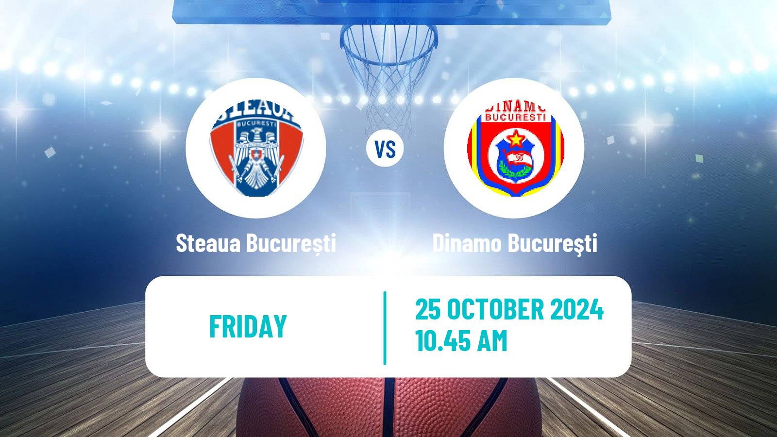 Basketball Romanian Divizia A Basketball Steaua București - Dinamo Bucureşti