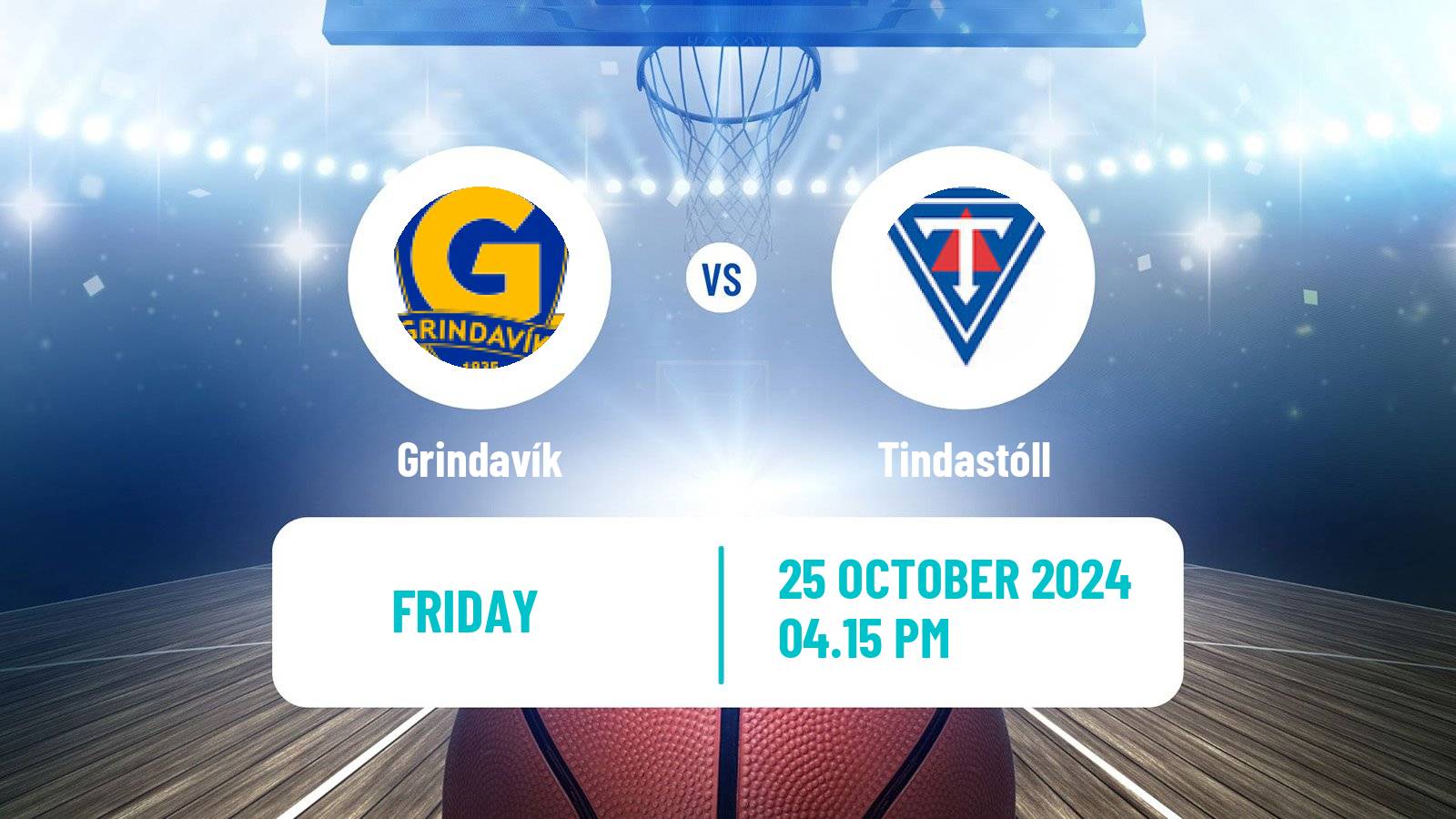 Basketball Icelandic Premier League Basketball Grindavík - Tindastóll