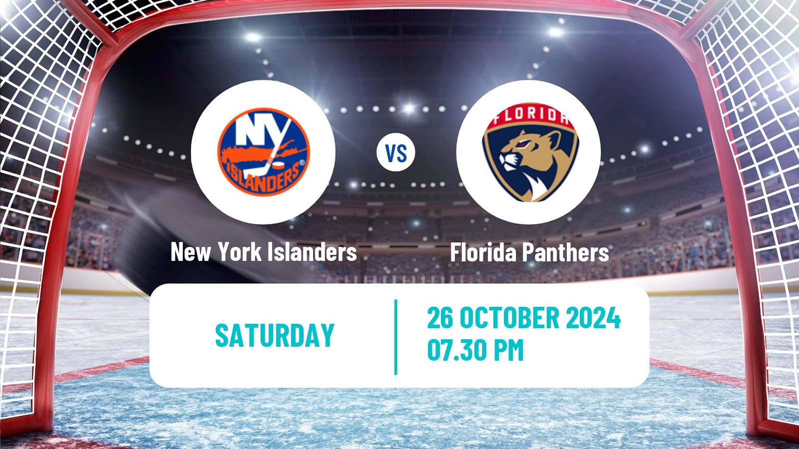 Hockey NHL New York Islanders - Florida Panthers