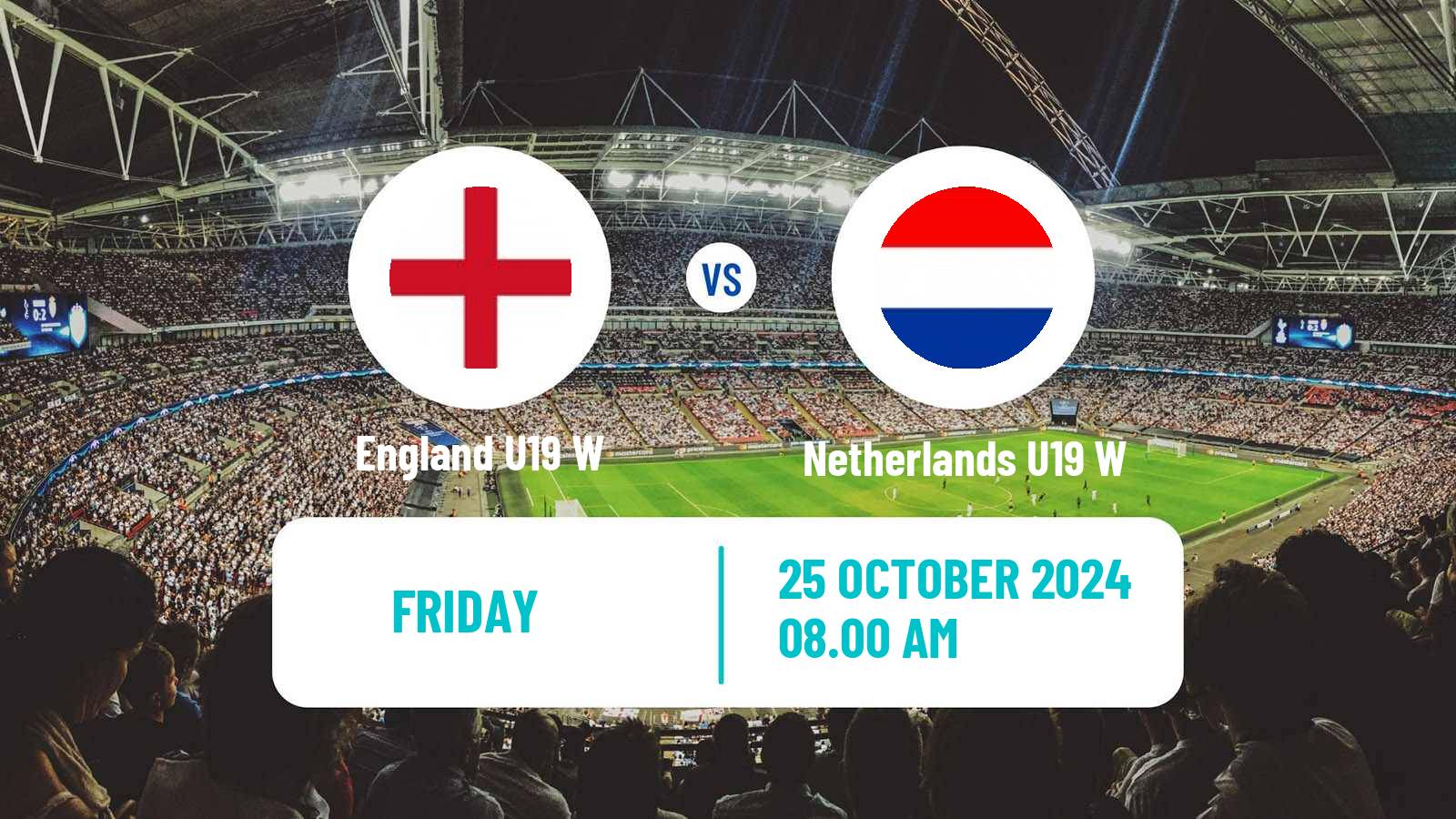 Soccer Friendly International Women England U19 W - Netherlands U19 W