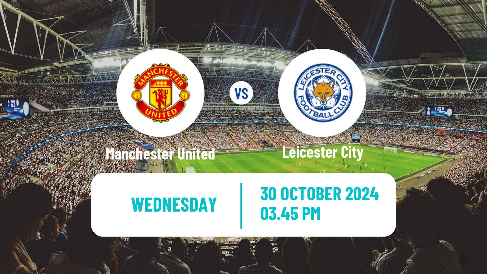 Soccer English League Cup Manchester United - Leicester City