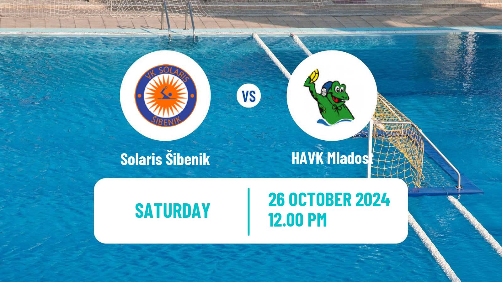 Water polo Regional League Water Polo Solaris Šibenik - HAVK Mladost