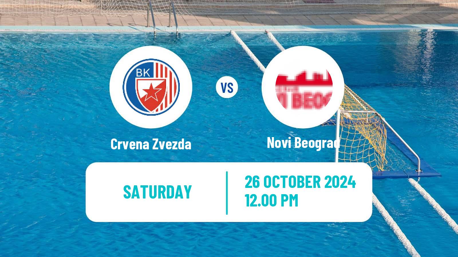 Water polo Serbian Super Liga Water Polo Crvena Zvezda - Novi Beograd