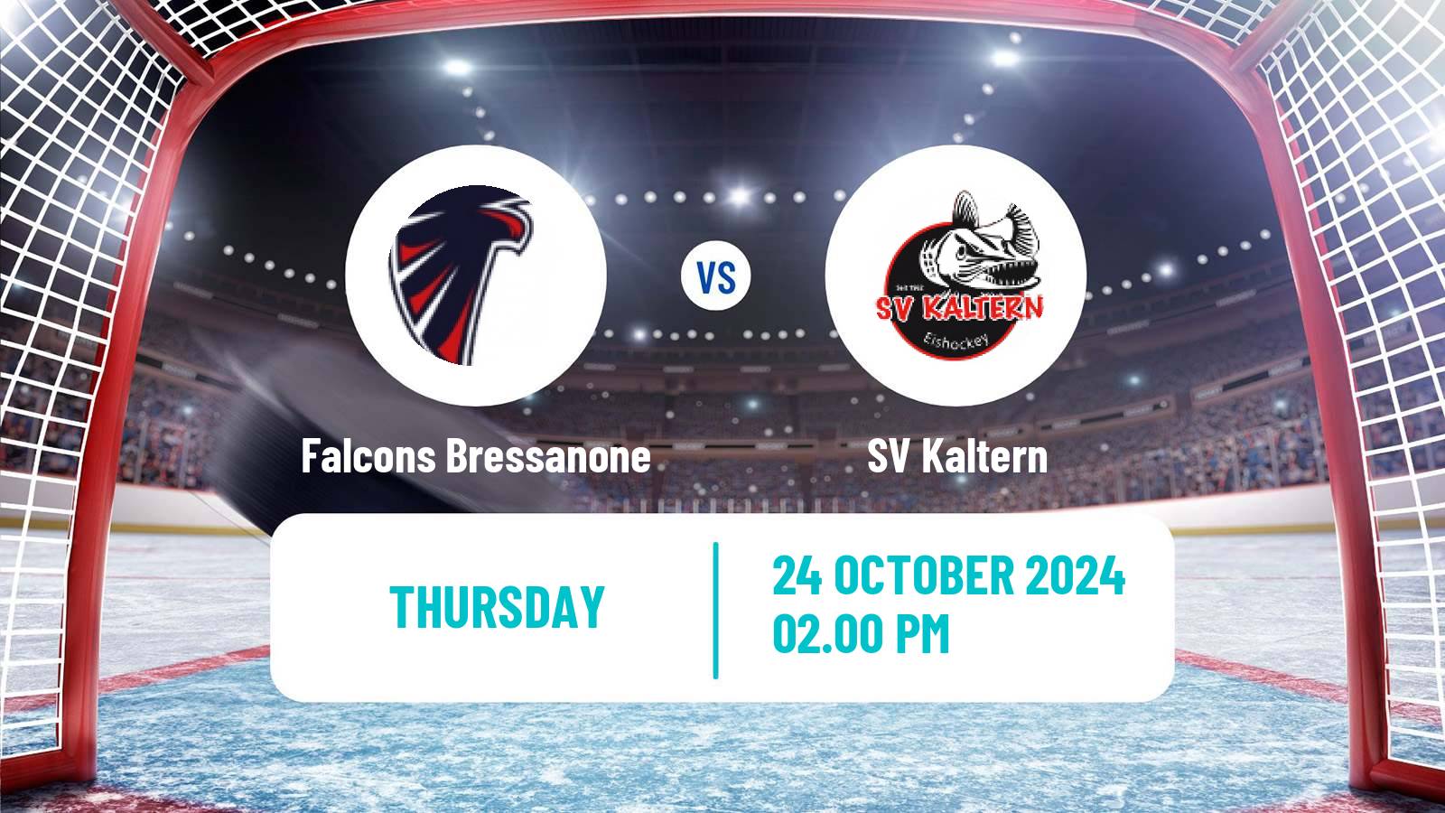 Hockey Italian IHL Falcons Bressanone - Kaltern