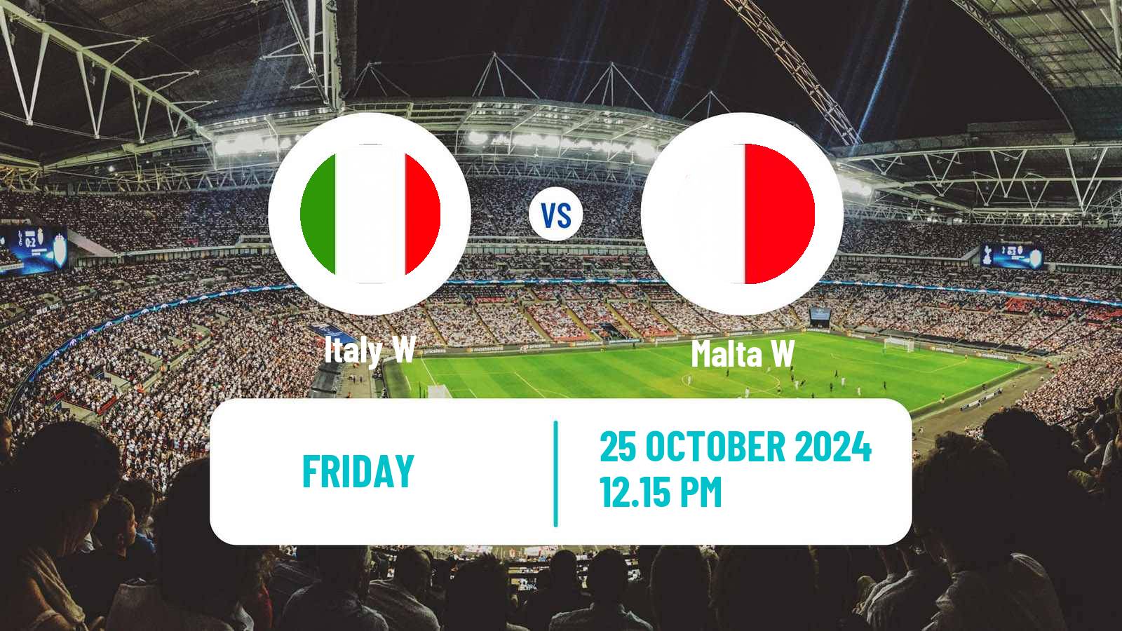 Soccer Friendly International Women Italy W - Malta W