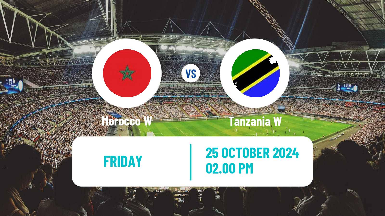 Soccer Friendly International Women Morocco W - Tanzania W