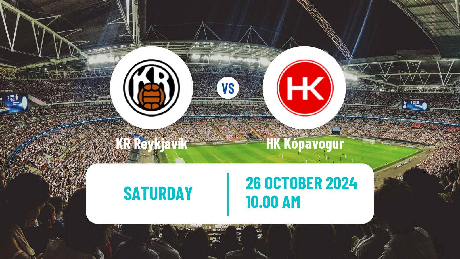 Soccer Icelandic Besta-deild karla KR Reykjavík - HK Kópavogur